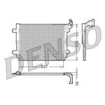 Condensador, sistema de ar condicionado DENSO DCN32062