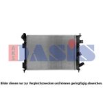 Radiateur moteur AKS DASIS 560122N
