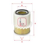 Filtro de ar SOFIMA S 7282 A