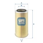 Filtro de ar UFI 27.802.00