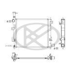 Raffreddatore motore KOYORAD PL823158
