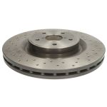 Disco de travão BREMBO 09C82811 frente, ventilado, altamente carbonizado, 1 Peça