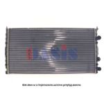 Radiateur moteur AKS DASIS 041940N