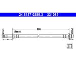 Latiguillo de freno ATE 24.5137-0385.3