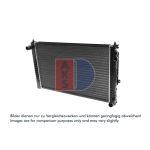 Arrefecedor do motor AKS DASIS 480950N