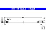 Tubo flessibile del freno ATE 24.5111-0280.3