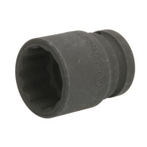 Soquete de impacto de 1/2 polegada com 12 lados HANS 84402M24