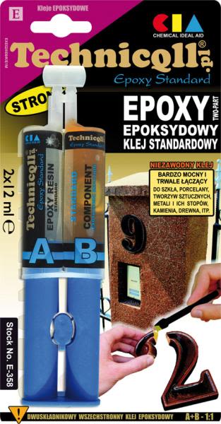 Klej Epoksydowy TECHNICQLL Epoxy Standard 2 X 12 Ml Sklep Inter Cars