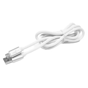 EXTREME-STYLE Univerzální silikonový kabel USB - micro USB, bílý, 100 cm
