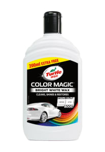 Turtle Wax Autovosk Color Magic, s voskem Carnauba, bílý, 500 ml