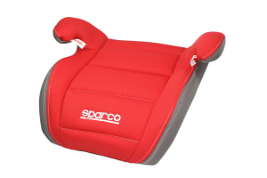 SPARCO Detská autosedačka, červený podsedák SPRO 100KRD