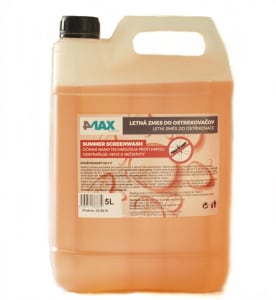 4MAX Letná kvapalina do ostrekovačov 5l SUMMER SCREENWASH 5L