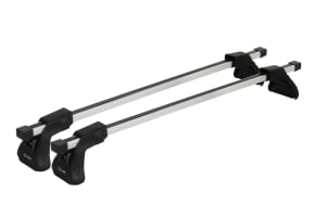JOPE Tyče nosiče hliníkové (EVO SYSTEM ALU) 2 ks, stříbrné, délka 110 cm, maximální nosnost 50 kg