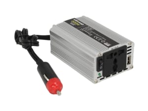 WHITENERGY Měnič napětí do auta 12/230 V, 200 W s USB