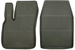 POLGUM Gumové koberce, přední, 2 ks, černé, pro vozy typu Fiat, Honda, Hyundai, Mercedes-Benz, Opel a Volvo