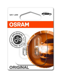 OSRAM Žiarovka PBT5 12V W2X4,6D Standard 2ks OSR2721-02B