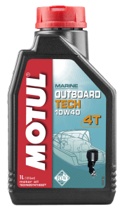 Ulje za četverotaktne motore SAE 10W40 MOTUL Outboard Tech 1l SL Polusintetičko