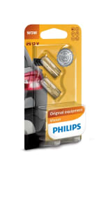 PHILIPS Žiarovka W5W 12V W2,1X9,5D Vision 2ks PHI 12961/2B