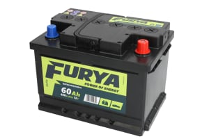 FURYA Autobaterie 12V 60Ah 450A , alternativy - 0 092 S40 040 , 560409054