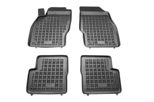 REZAW-PLAST Gumové koberce, sada 4 ks (2x přední, 2x zadní), Opel Corsa D 2006-2014 a Opel Corsa E od r. 2014
