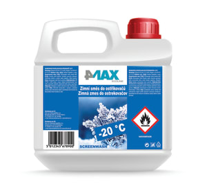 4MAX Nemrznúca kvapalina pre ostrekovače skiel SCREENWASH -20 5L