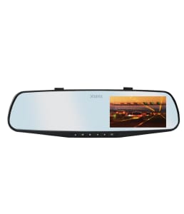 Xblitz Kamera Mirror 2016, noční režim, objektiv s úhlem pohledu 140°