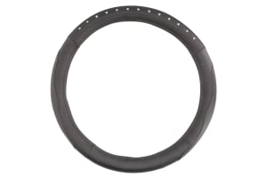MAMMOOTH Potah na volant Black Diamond, 100% PVC, 36,5 - 38 cm, černý