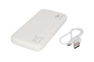 EXTREME-STYLE Univerzální přenosná nabíječka POWERBANK 10.000 mAh, bílá