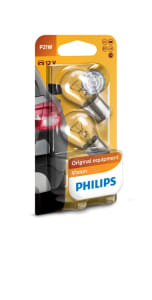 PHILIPS Žiarovka P21W prídavná, blister 2ks PHI 12498/2B