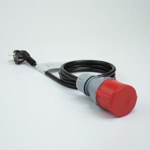 DINITECH Přenosná nabíječka EVSE NRGkick, kabel s konektorem CEE16, počet fází: 1, 3kW, délka 1 m, barva: černá /červená