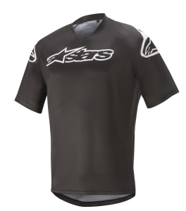 biciklistička košulja ALPINESTARS RACER V2 SS JERSEY boja crna
