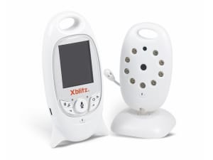 Xblitz Bezdrátová elektronická dětská chůvička Baby Monitor, s kamerou a barevným displejem, 2,4 GHz