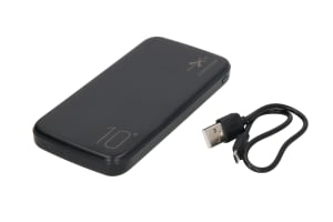 EXTREME-STYLE Univerzální přenosná nabíječka POWERBANK 10.000 mAh, černá
