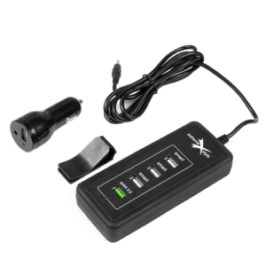 EXTREME-STYLE Nabíječka do auta DC 12 - 24V, výstup 5x USB