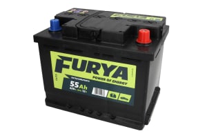 FURYA Autobaterie 12V 55Ah 420A , alternativy - 0 092 S30 050 , 556400048