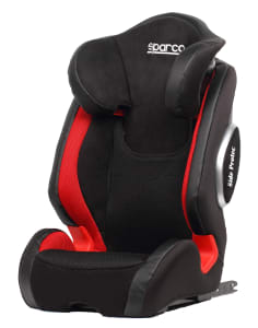 SPARCO Detská autosedačka, červená, Isofix 15-36kg SPRO 1000KIG23RD