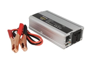 WHITENERGY Měnič napětí do auta 24/230 V, 400 W s USB