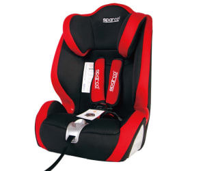 SPARCO Detská autosedačka F1000K, červená 9-36kg SPRO 1000KRD