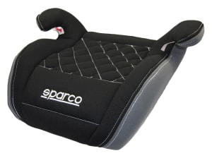 SAPRCO Detská autosedačka F100K, čierny podsedák SPRO 100KBK PIK