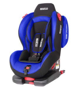 SPARCO Detská autosedačka Corsa 9-25 kg, modrá SPRO 500IEVOBL