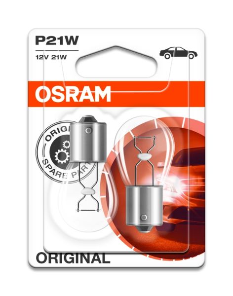 OSRAM Žiarovka P21W Original 12V 21W BAY15D OSR7506-02B