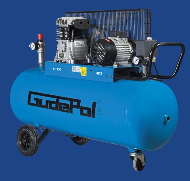 GUDEPOL Sprężarka powietrza 0XGD28-150-350/230V