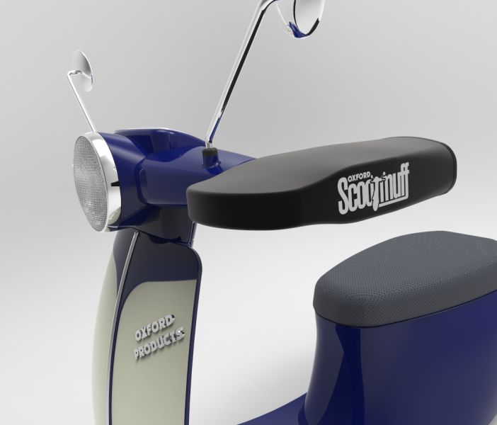 Nakładka przeciwdeszczowa na ręce OXFORD Scootmuffs Maxi kolor czarny