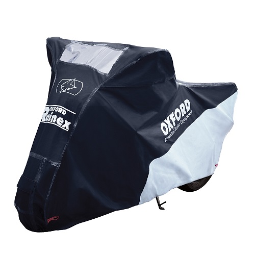 OXFORD Plachta pre motocykle RAINEX veľkosť XL - vodeodolná CV504
