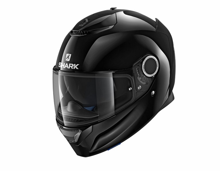 Integrální přilba SPARTAN BLANK, černá barva, velikost XL