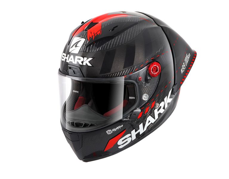 Kask integralny SHARK RACE-R PRO GP LORENZO WINTER TEST 99 kolor czarny/czerwony