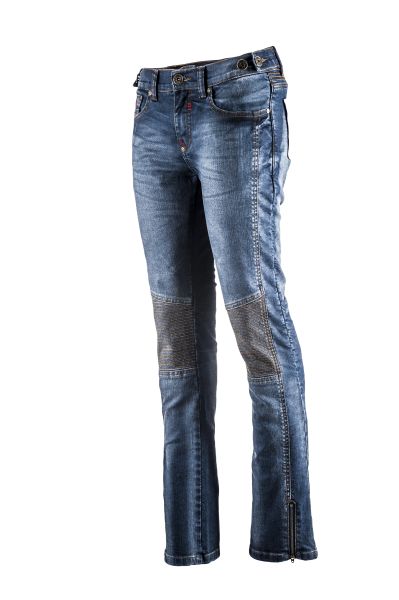 Spodnie jeans ADRENALINE ROCK LADY kolor niebieski