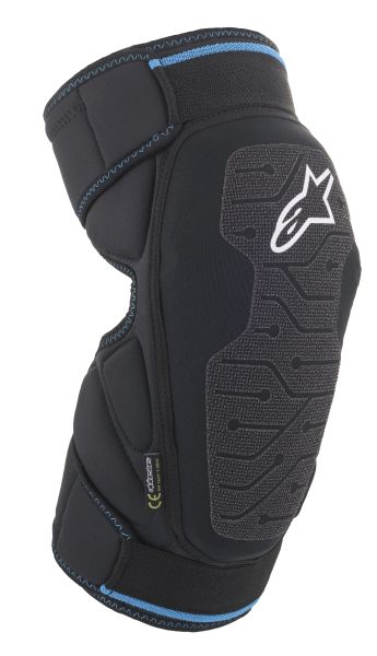 Ochraniacz kolan ALPINESTARS E-RIDE KNEE czarny/niebieski