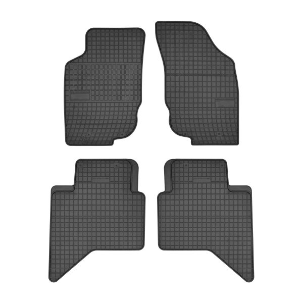 MAMMOOTH Gumové koberce, Toyota Hilux VII 11.2004-05.2015 (Pick-up),černá, sada 4 ks