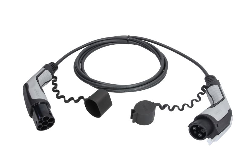 PHOENIX CONTACT Kabel nabíjení 1-fázový, rovný C-Line pro nabíjení EV a PHEV, typ 1, délka 4 m, výkon 5kW, proud 20A, průřez 2,5 mm²